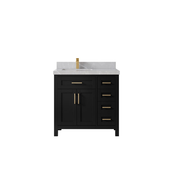 Willow Collections 36 In. W X 22 In. D Cambridge Bathroom Vanity Left